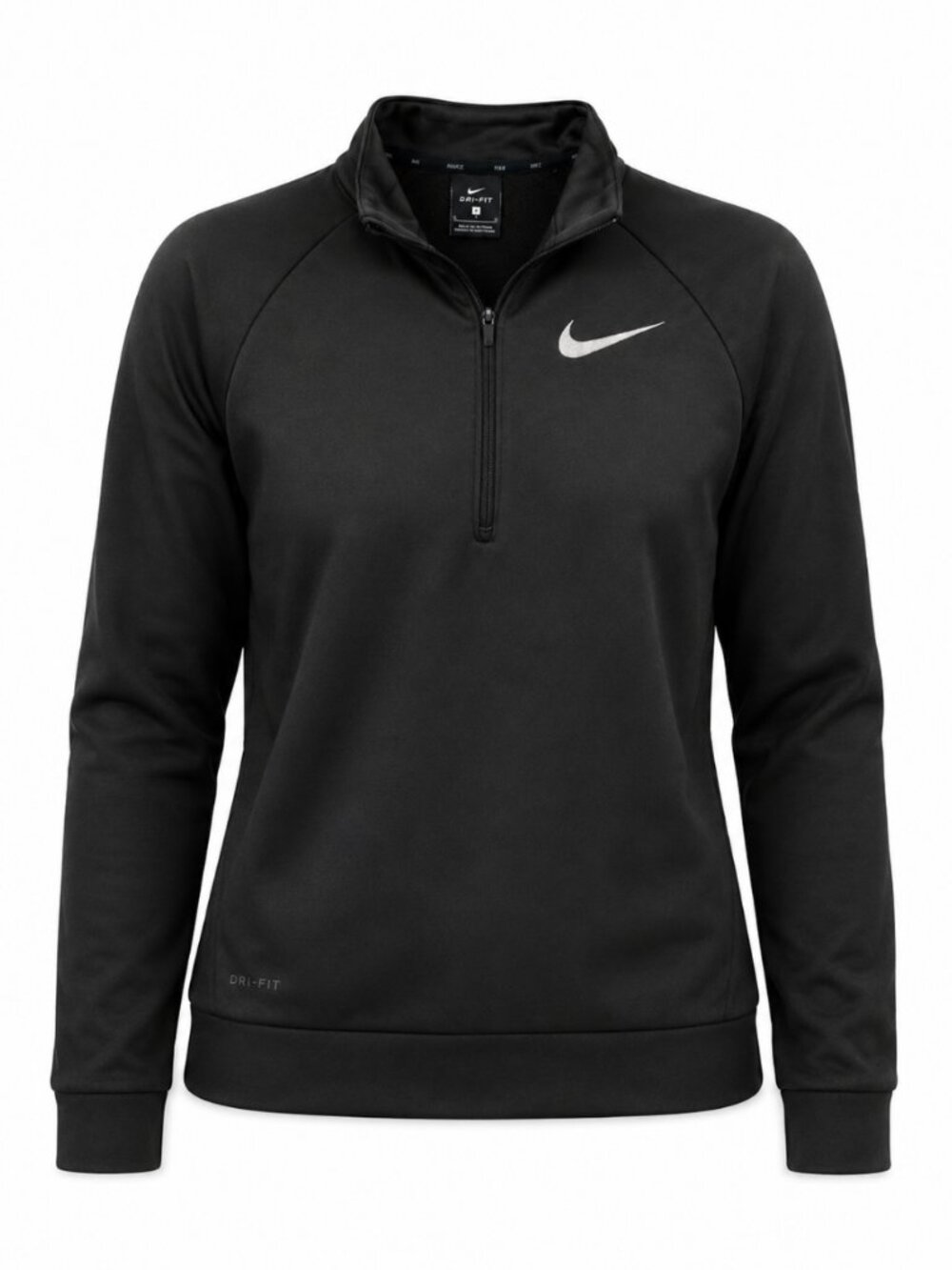 Nike Dri-FIT Black Quarter Zip Pullover S
